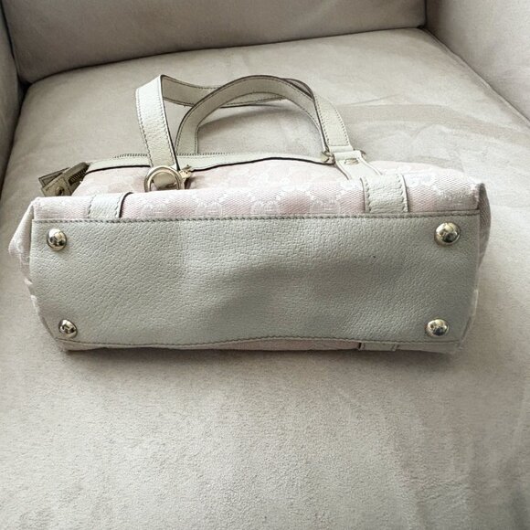 GUCCI Monogram Small Abbey Tote Pink - Picture 7 of 11